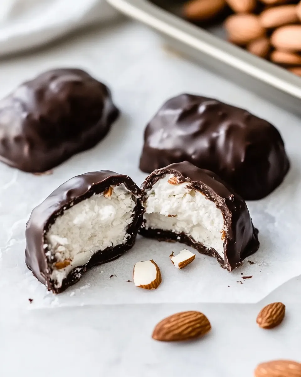 Amazing Homemade Almond Joys image