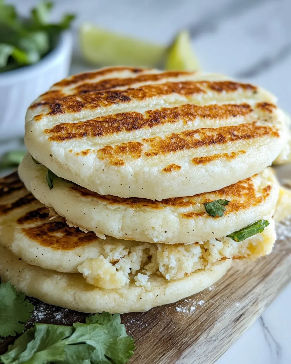 Classic Homemade Arepas recipe photo