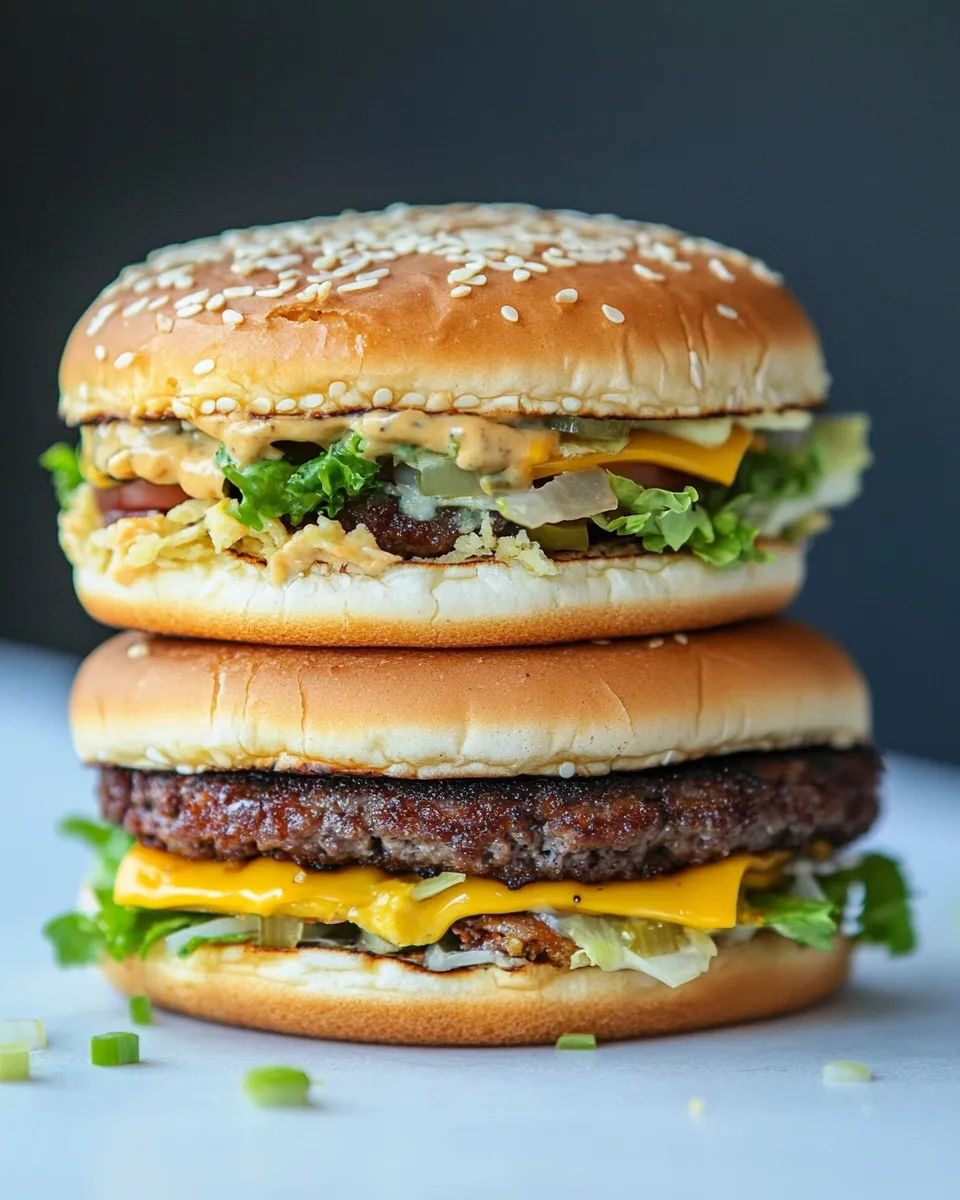 Delicious Homemade Big Mac recipe photo