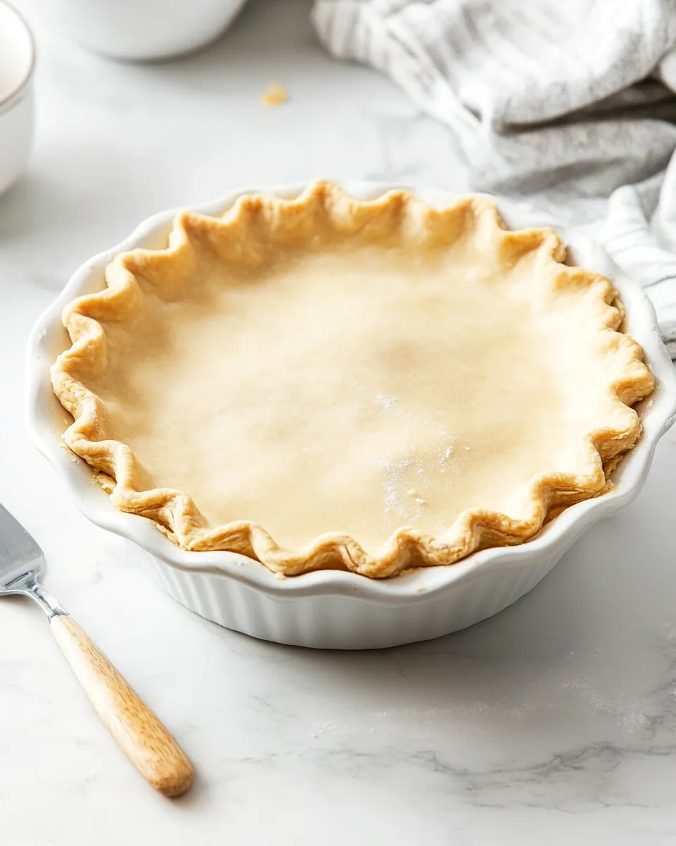 Classic Homemade Buttery Pie Crust shot