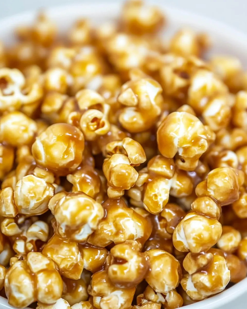 Best Homemade Caramel Popcorn picture