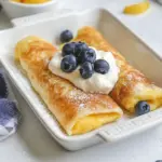 Homemade Cheese Blintzes recipe photo