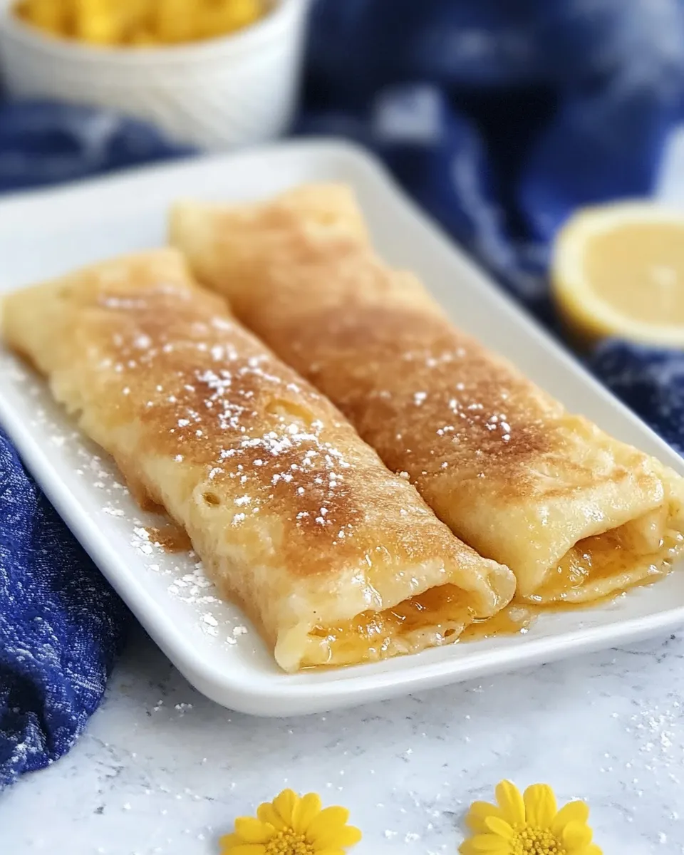 Quick Homemade Cheese Blintzes picture