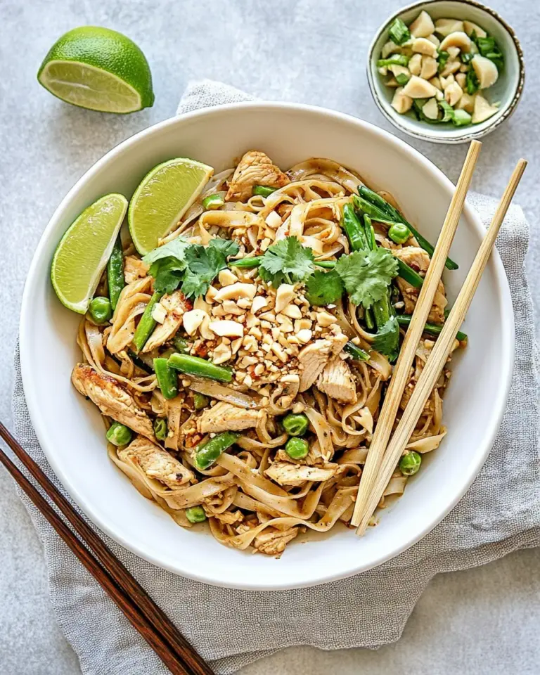 Homemade Chicken Pad Thai photo