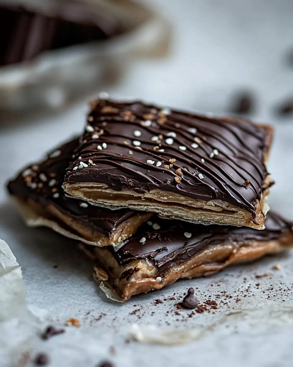 Savory Homemade Chocolate Peanut Butter Fudge Pop-Tarts. image