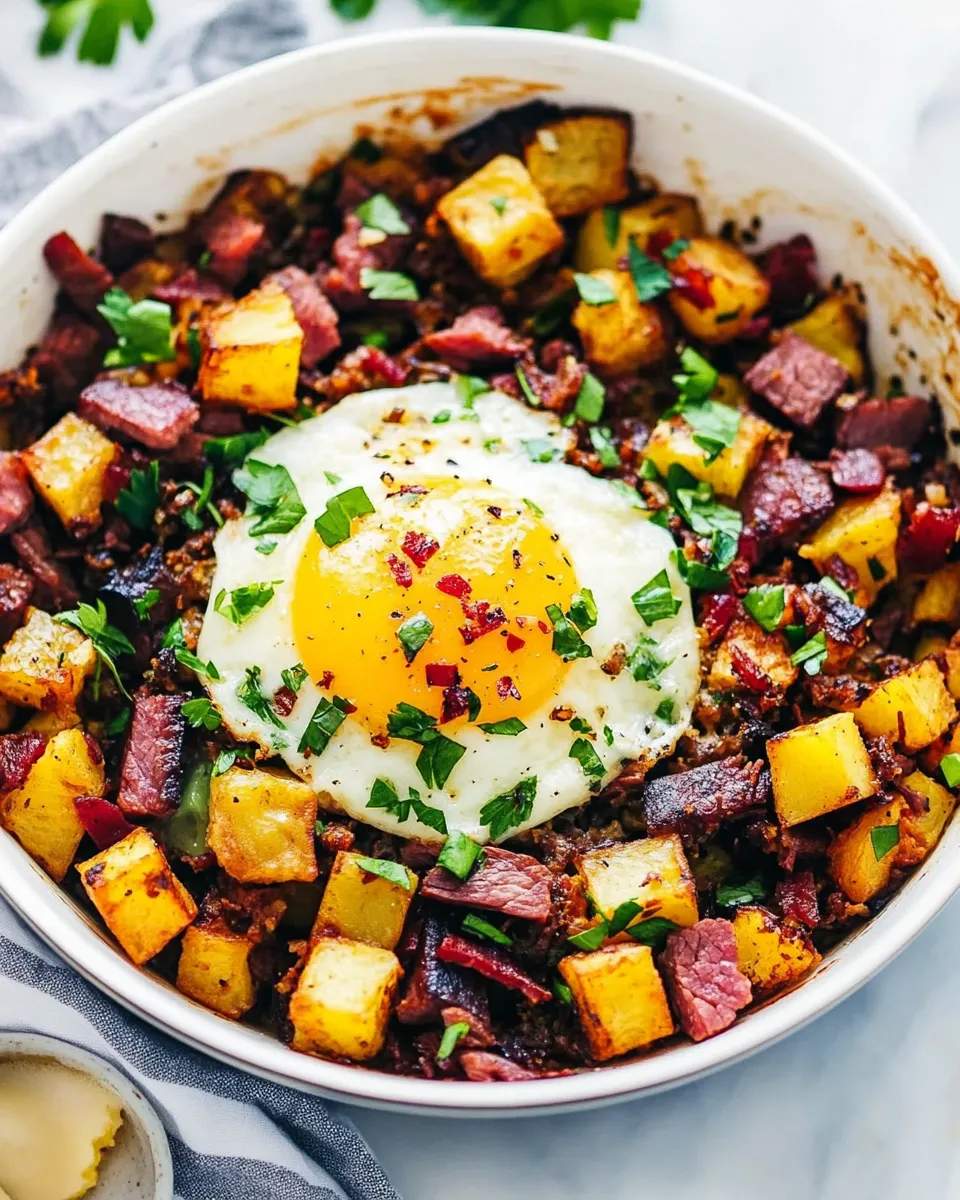 Best Homemade Corned Beef Hash recipe photo