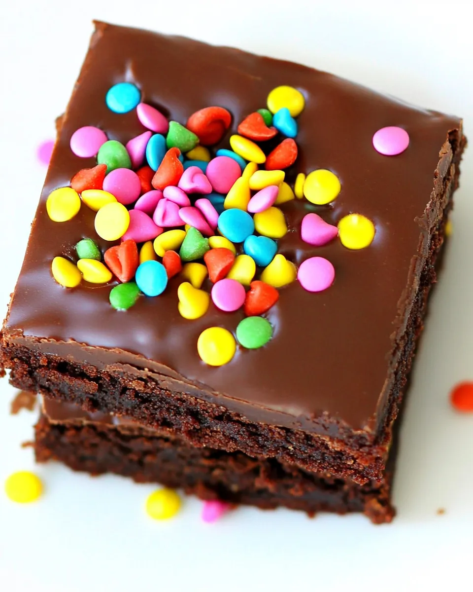 Tasty Homemade Cosmic Brownies picture