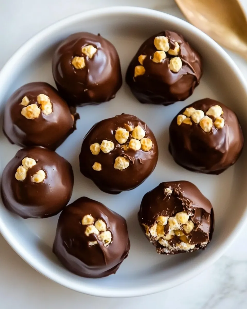 Homemade Ferrero Rocher recipe photo