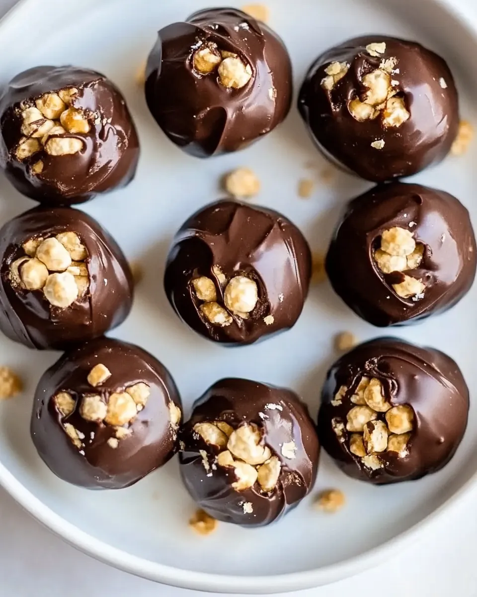 Sweet Homemade Ferrero Rocher recipe image