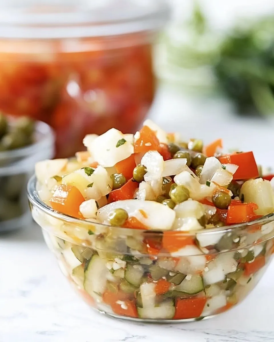 Classic Homemade Giardiniera Recipe image