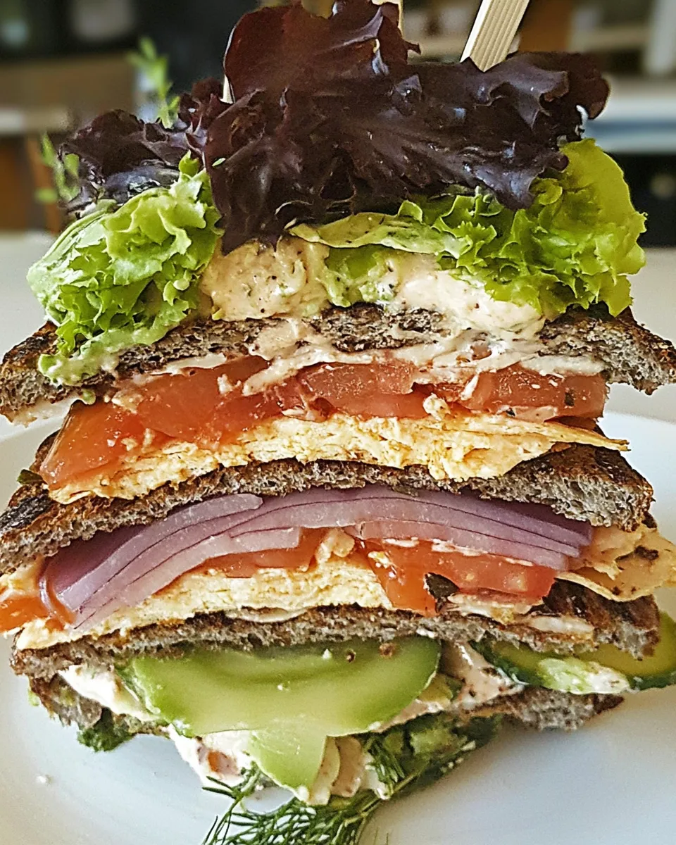 Quick Homemade Haight Ashbury Sandwich recipe photo