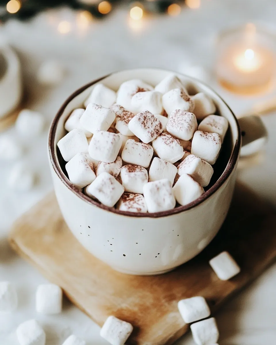 Tasty Homemade Marshmallows Recipe dish photo