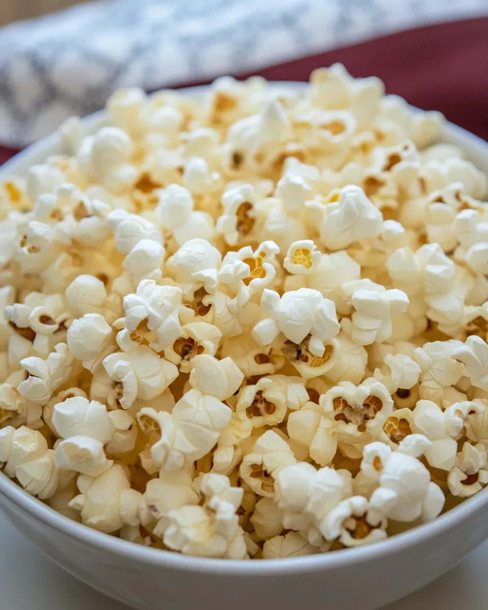 Delicious Homemade Microwave Popcorn dish photo