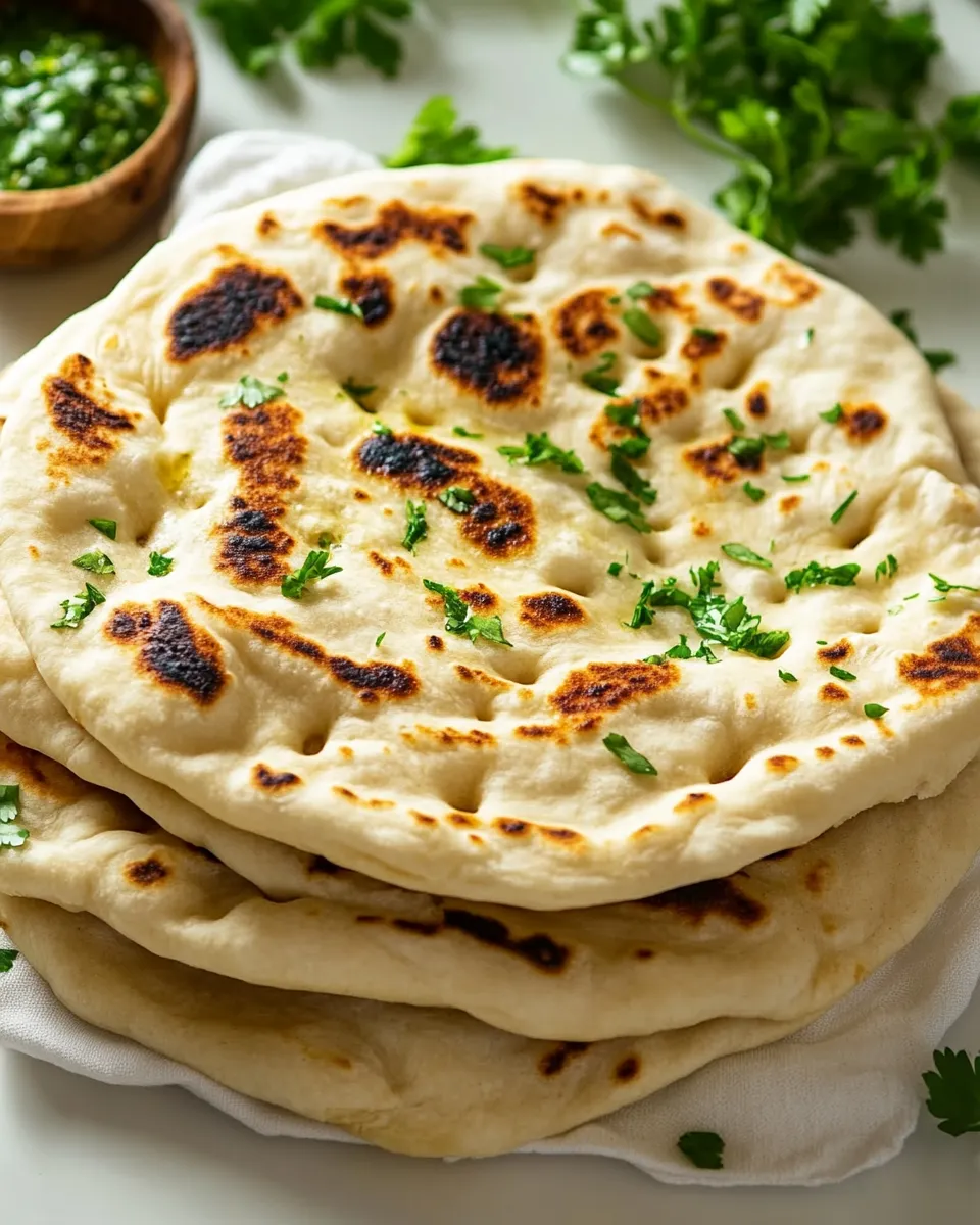 Delicious Homemade Naan Bread image