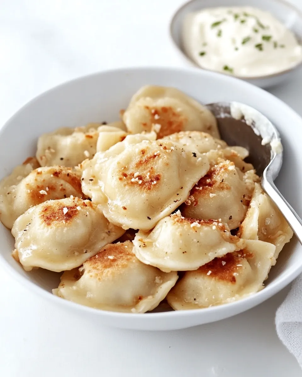 Homemade Pierogi Recipe photo
