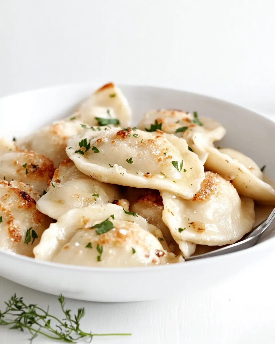 Ultimate Homemade Pierogi Recipe dish image