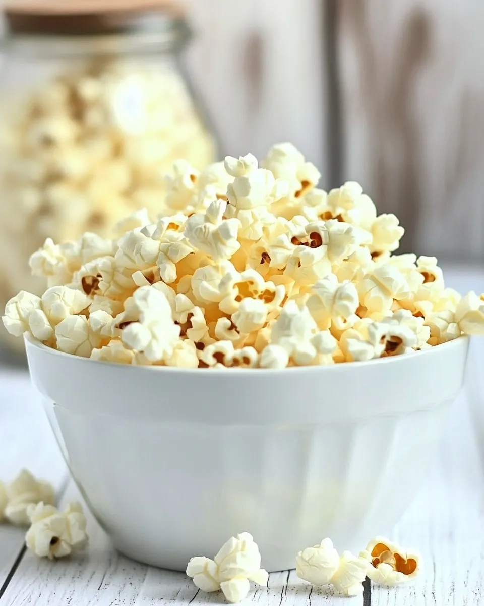 Quick Homemade Popcorn in Microwave shot