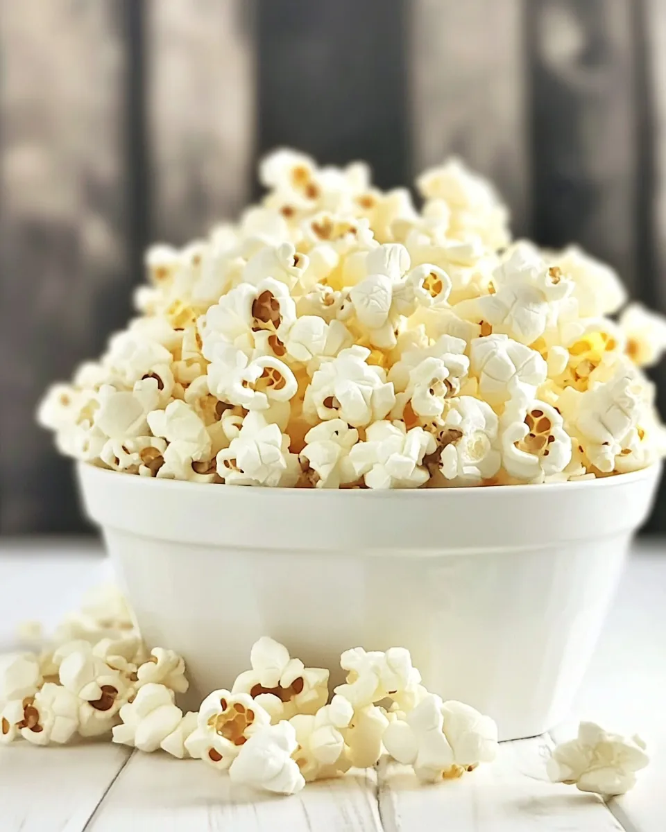 Healthy Homemade Popcorn in Microwave recipe photo