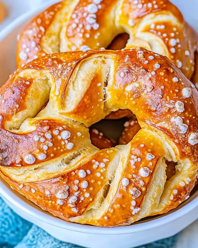 Easy Homemade Pretzels photo