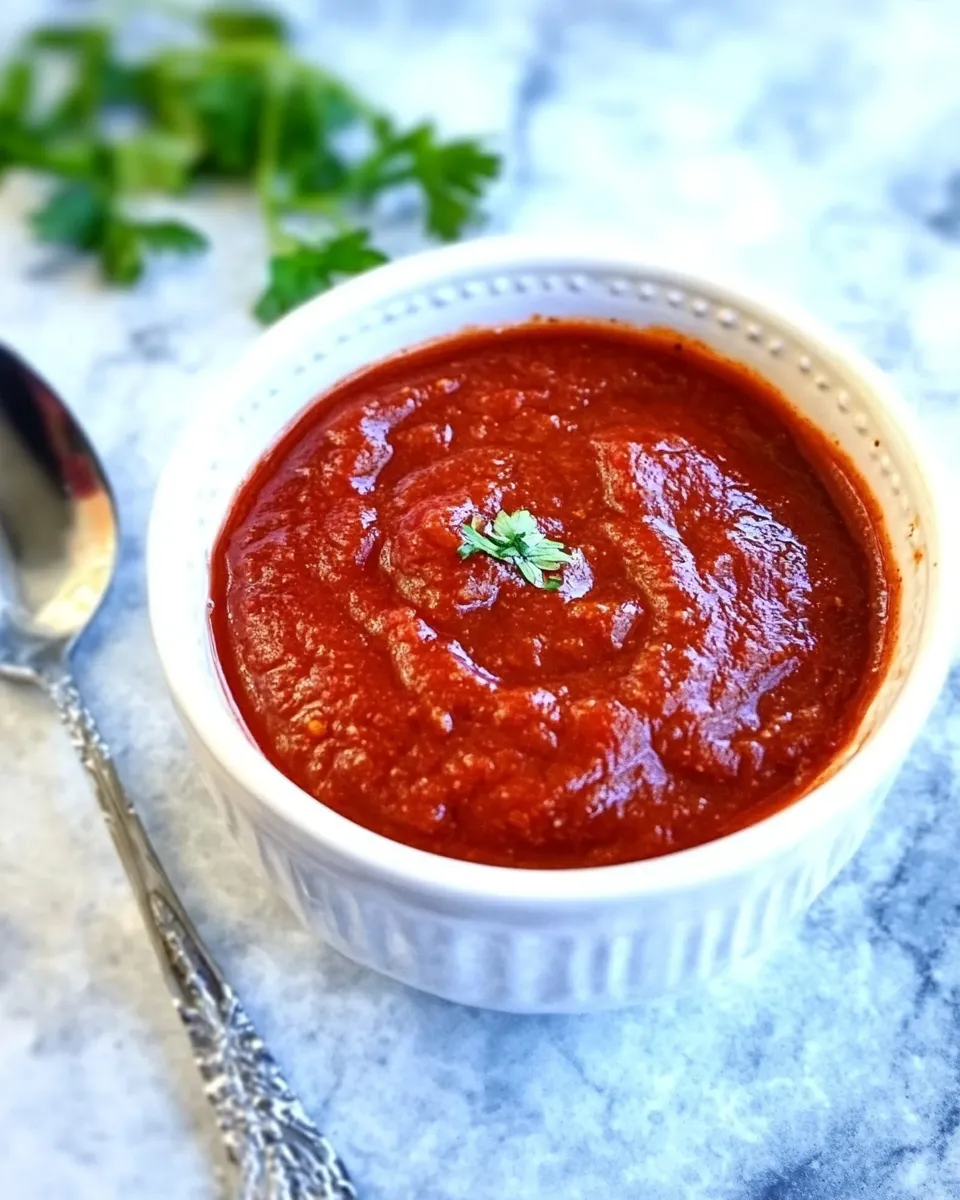 Delicious Homemade Sugar-Free Pizza Sauce Recipe shot
