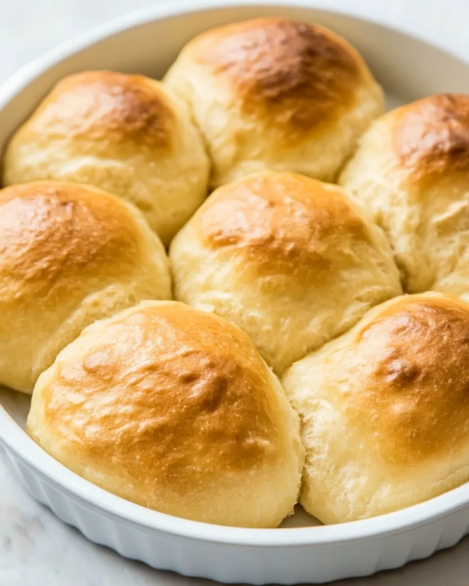 Delicious Homemade Super Soft Dinner Rolls recipe photo