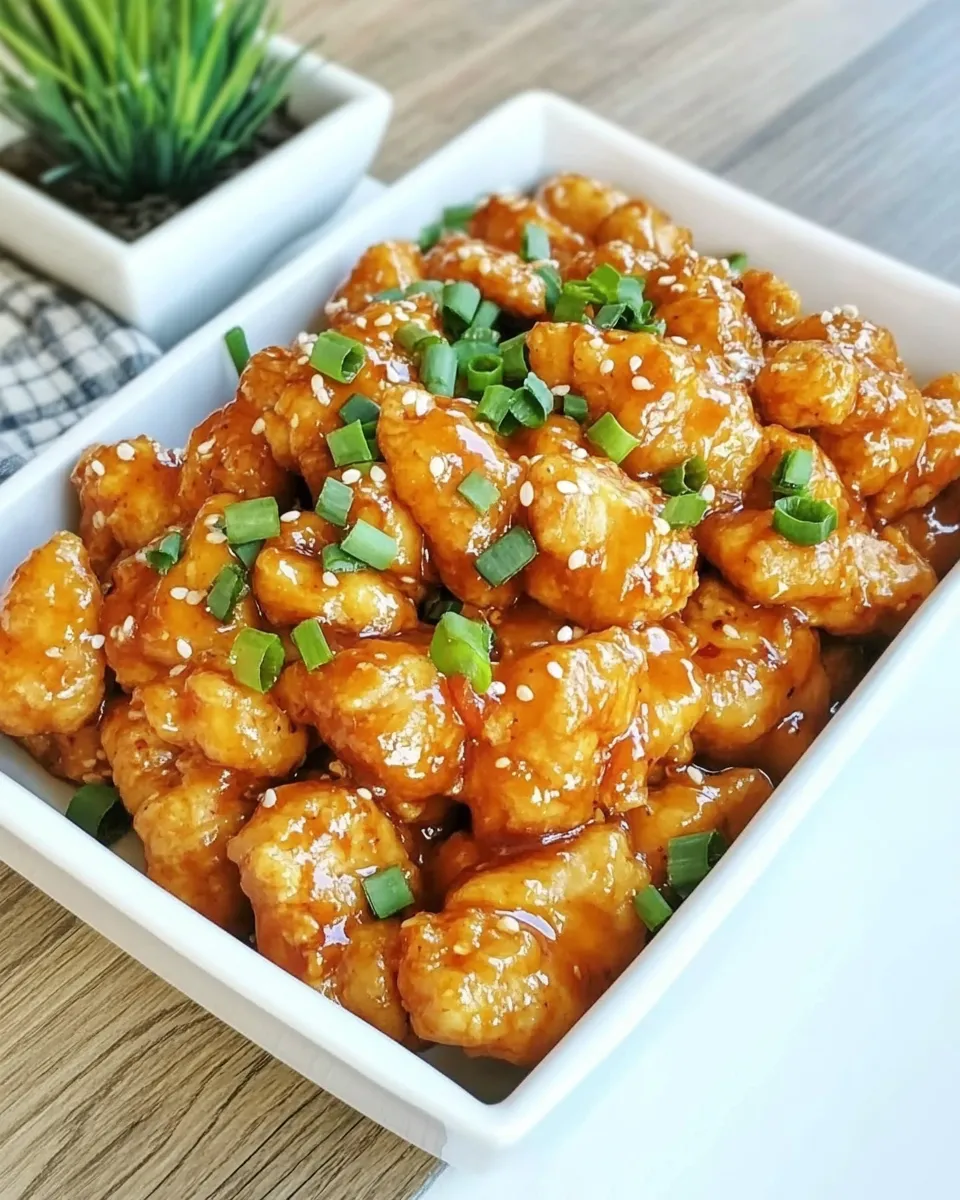 Easy Honey Chili Crisp Chicken Bites recipe photo