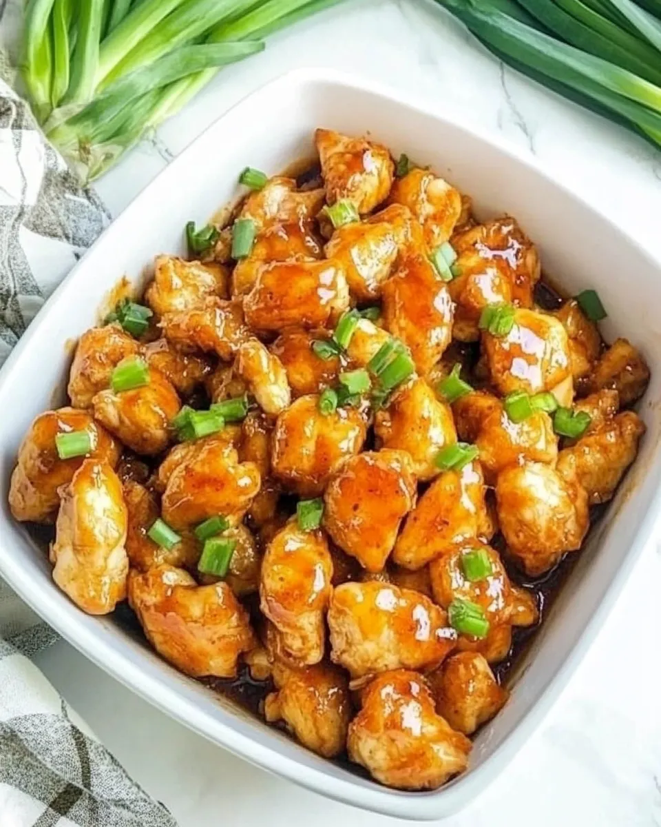 Savory Honey Chili Crisp Chicken Bites shot