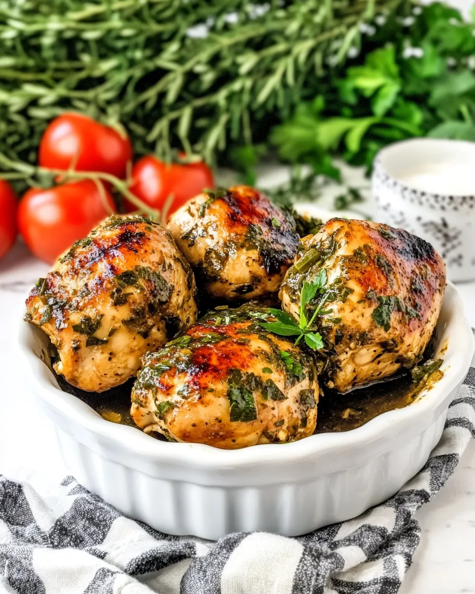 Delicious Honey Dijon Greek Chicken Marinade shot