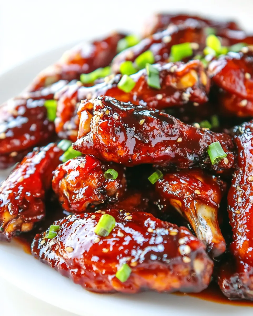 Classic Honey Garlic Chicken Wings image