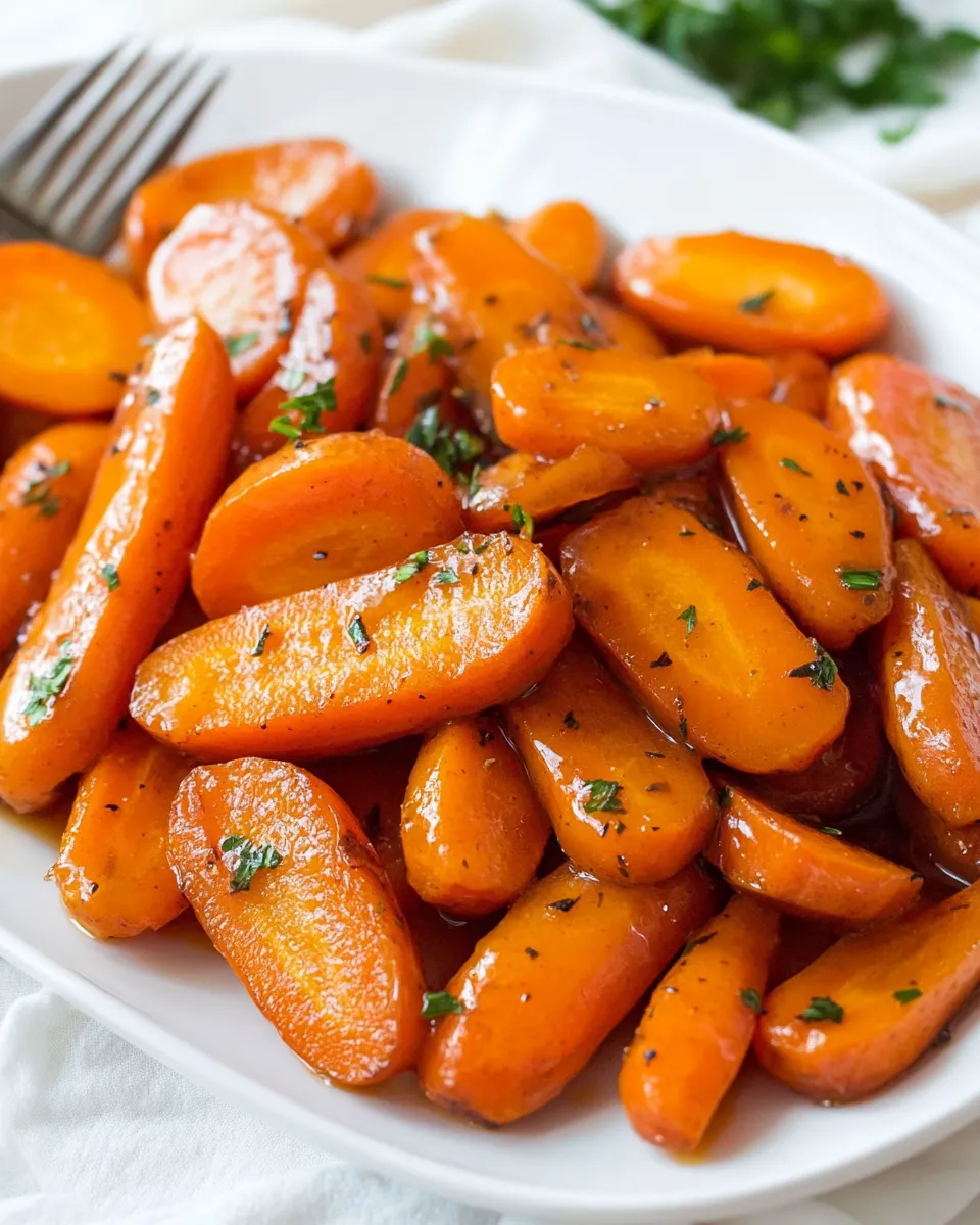 Delicious Honey Glazed Carrots Recipe image