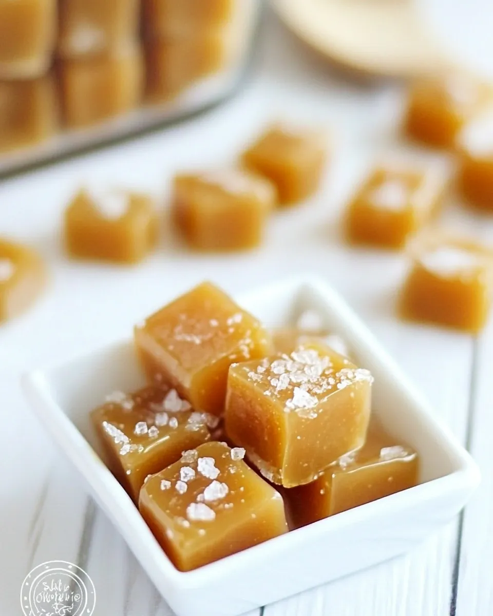 Classic Honey Salted Caramels image