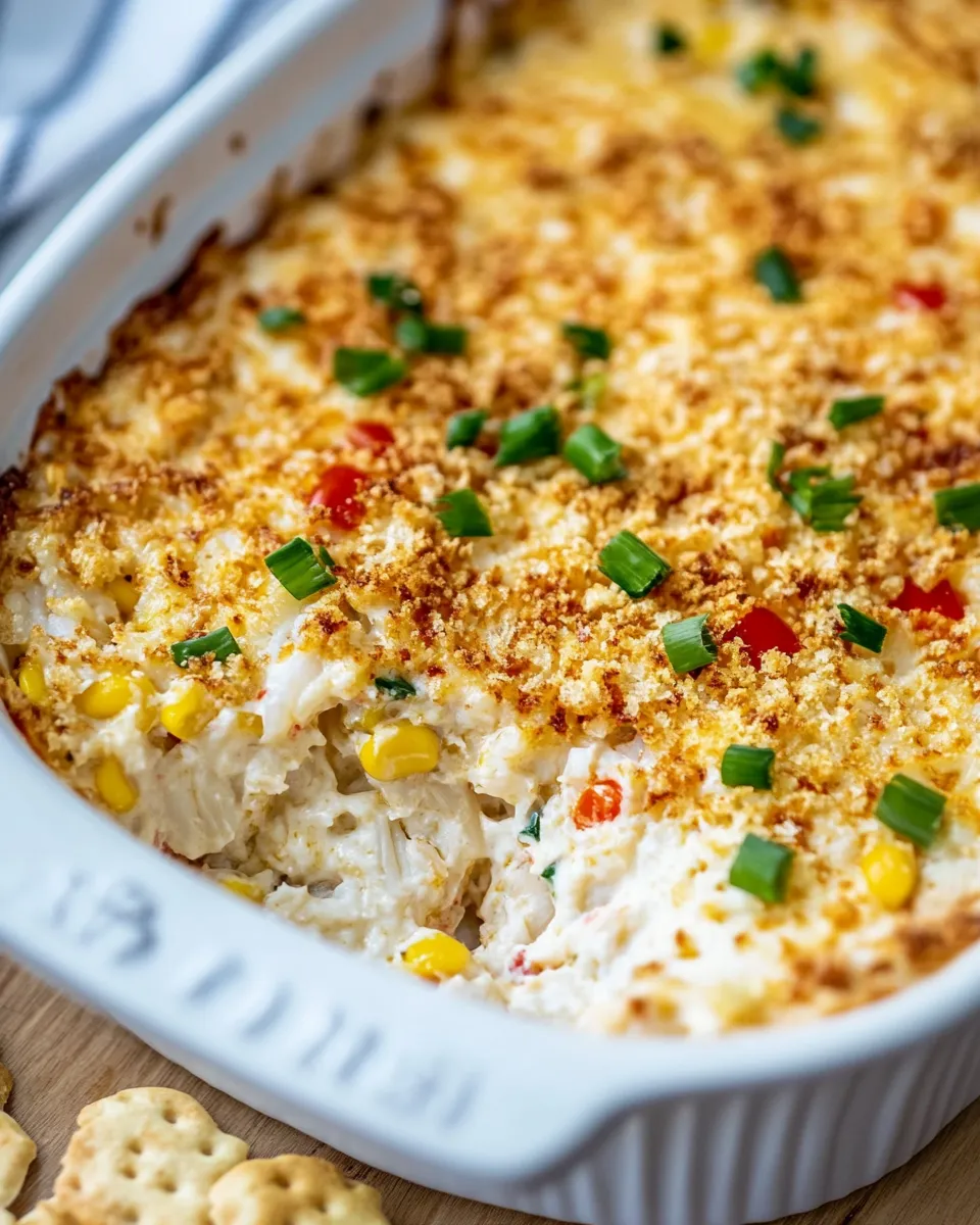 Easy Hot Crab Dip recipe photo