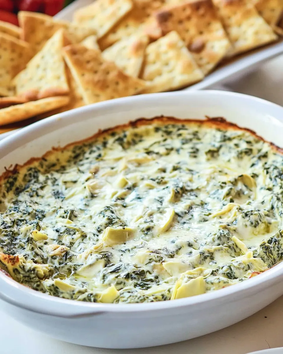 Classic Houstons Spinach Artichoke Dip: Restaurant Secret Revealed image