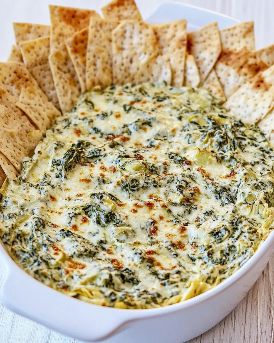 Delicious Houstons Spinach Artichoke Dip: Restaurant Secret Revealed recipe image