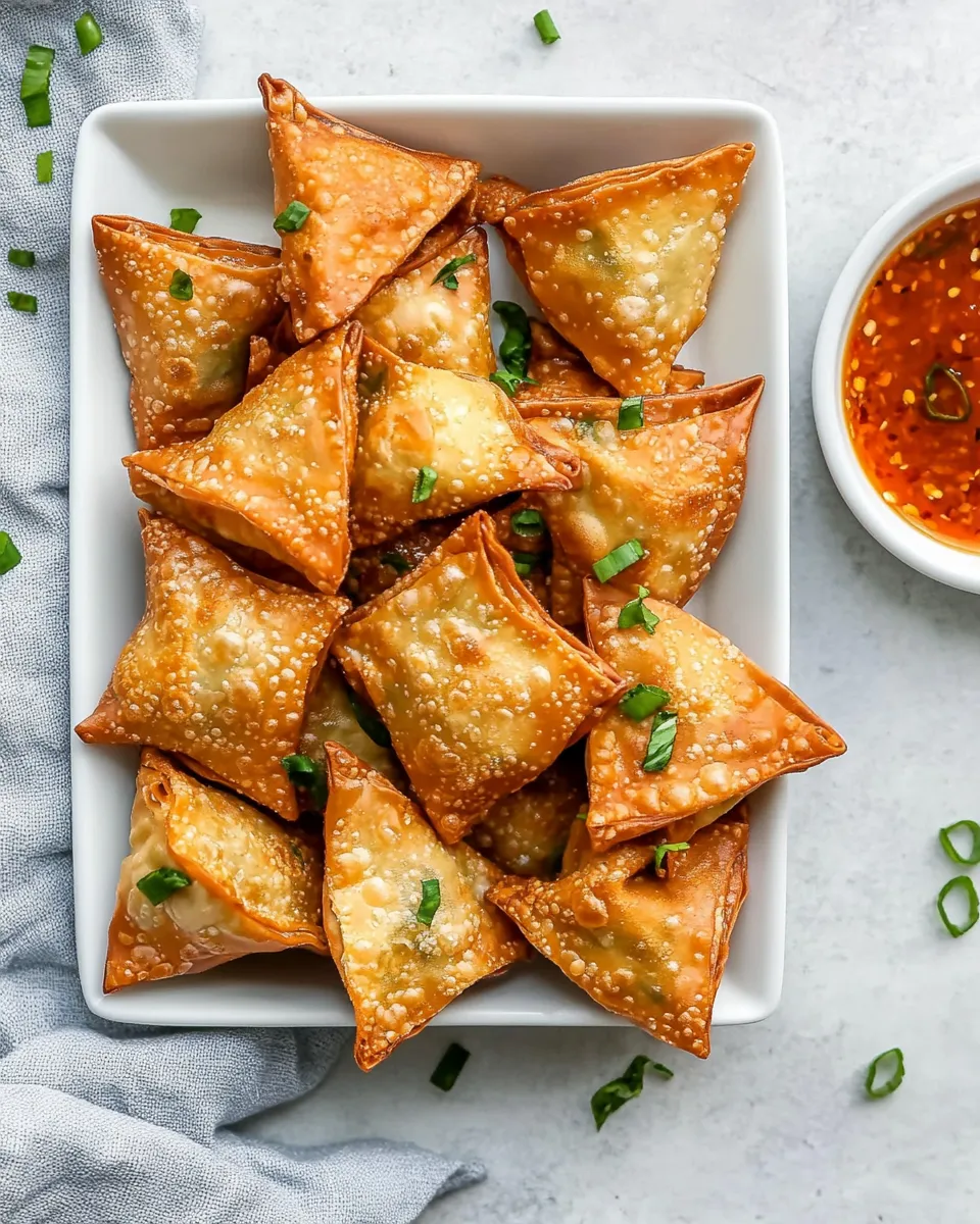 Classic How To Make Cream Cheese Wontons image