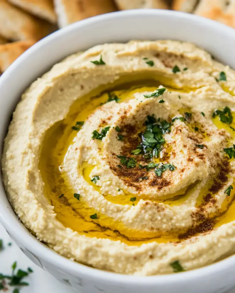 Homemade How to Make Hummus photo