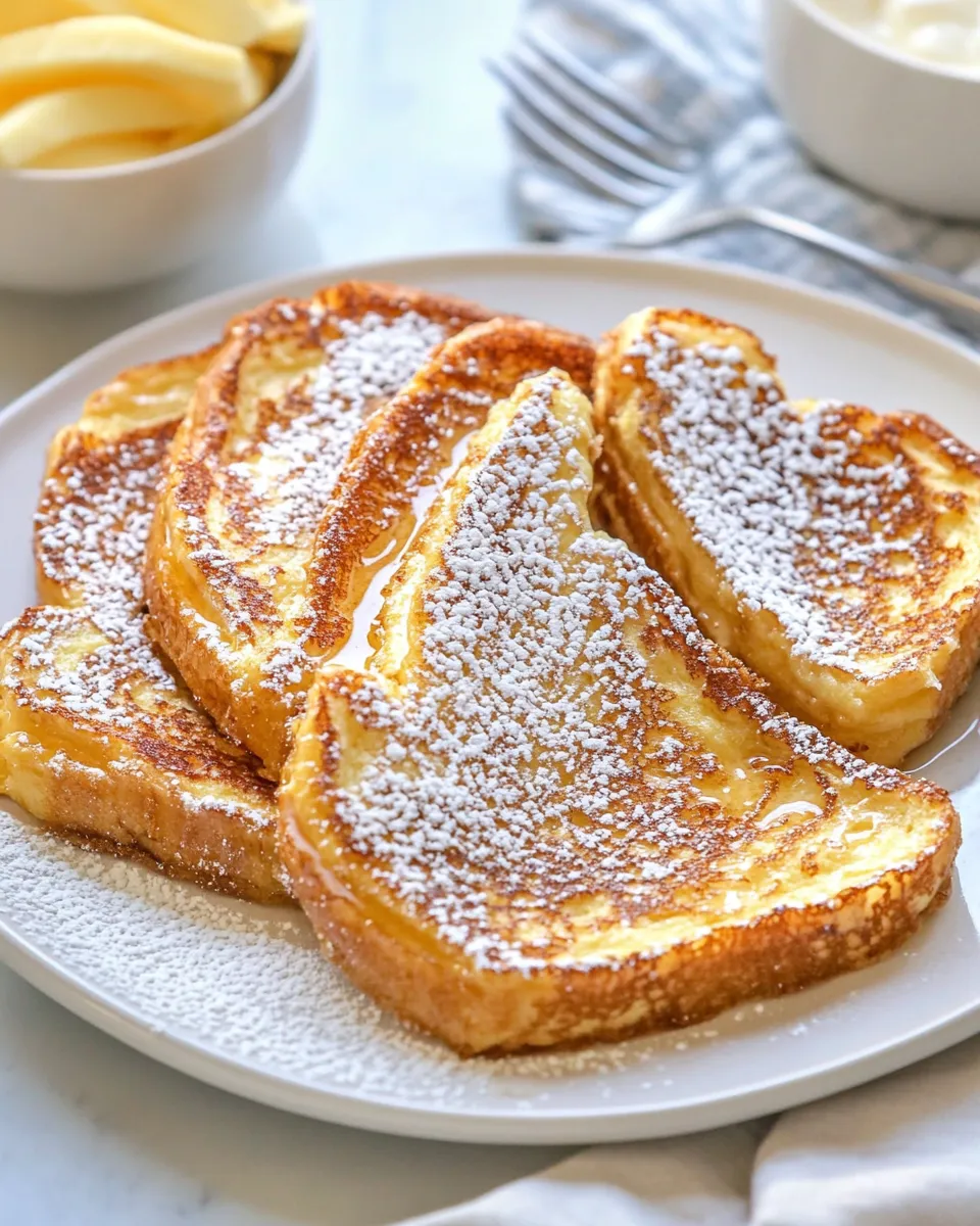 Classic IHOP French Toast Recipe: The Secret to Their Perfect Golden Crisp image