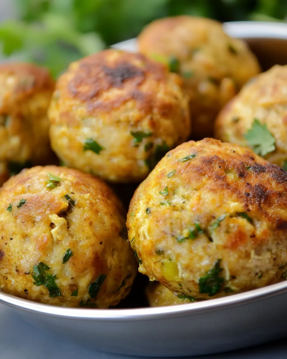 Homemade Indian Chicken Meatballs photo