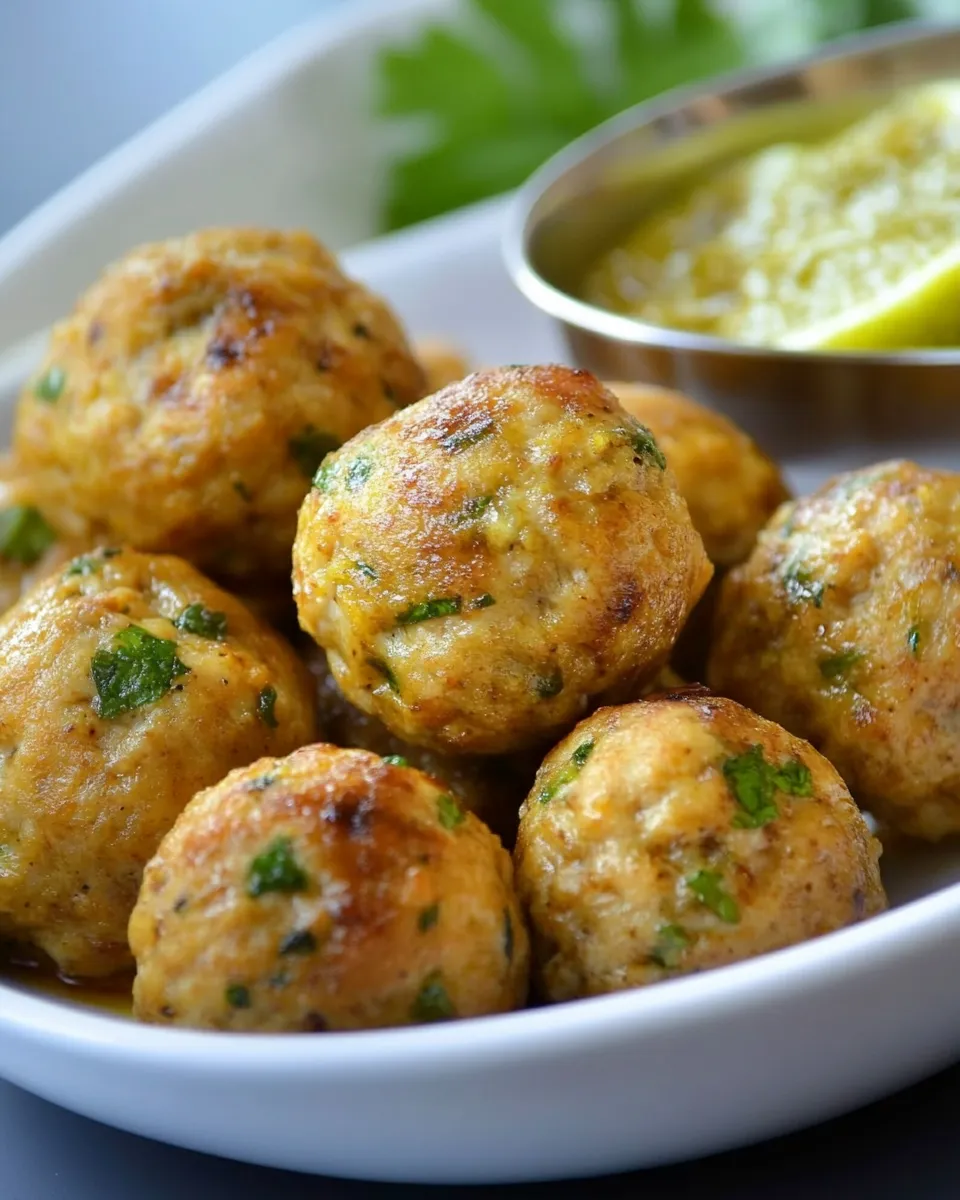Classic Indian Chicken Meatballs image