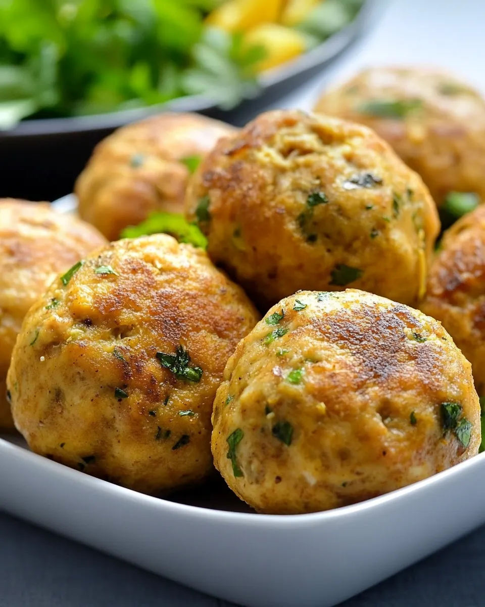 Easy Indian Chicken Meatballs recipe photo