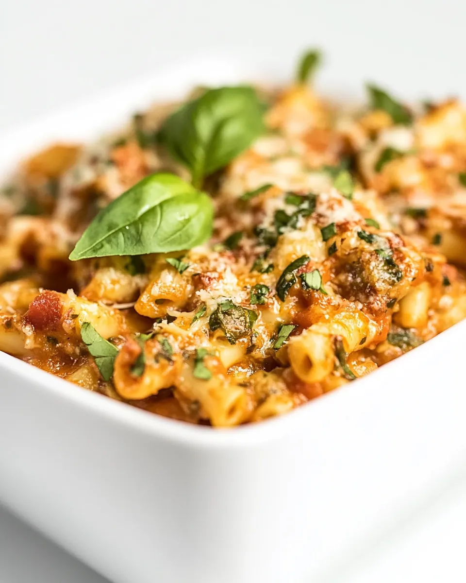 Homemade Instant Pot Baked Ziti photo