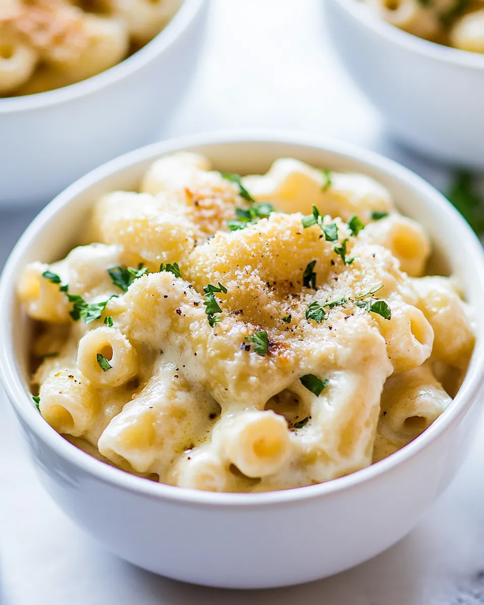 Healthy Instant Pot Cauliflower Mac and Cheese recipe photo