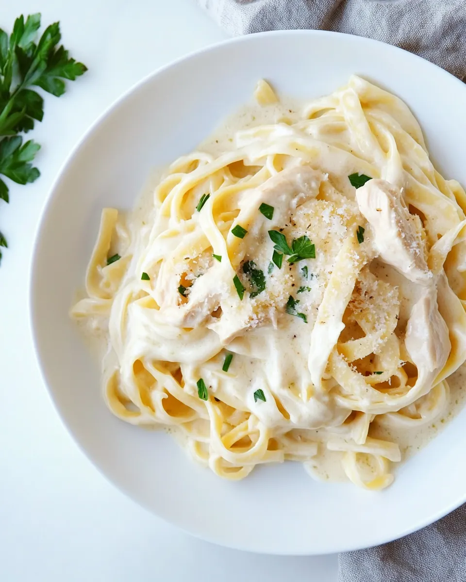 Easy Instant Pot Chicken Alfredo Recipe photo