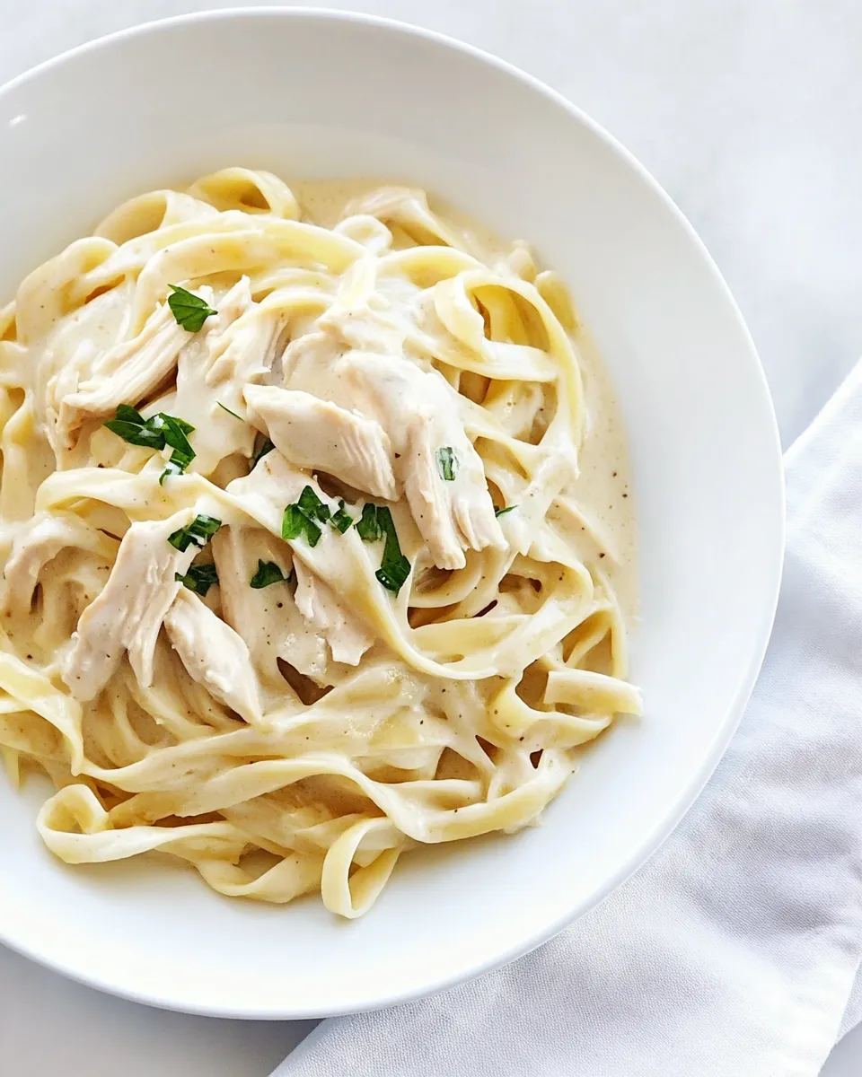 Delicious Instant Pot Chicken Alfredo Recipe image