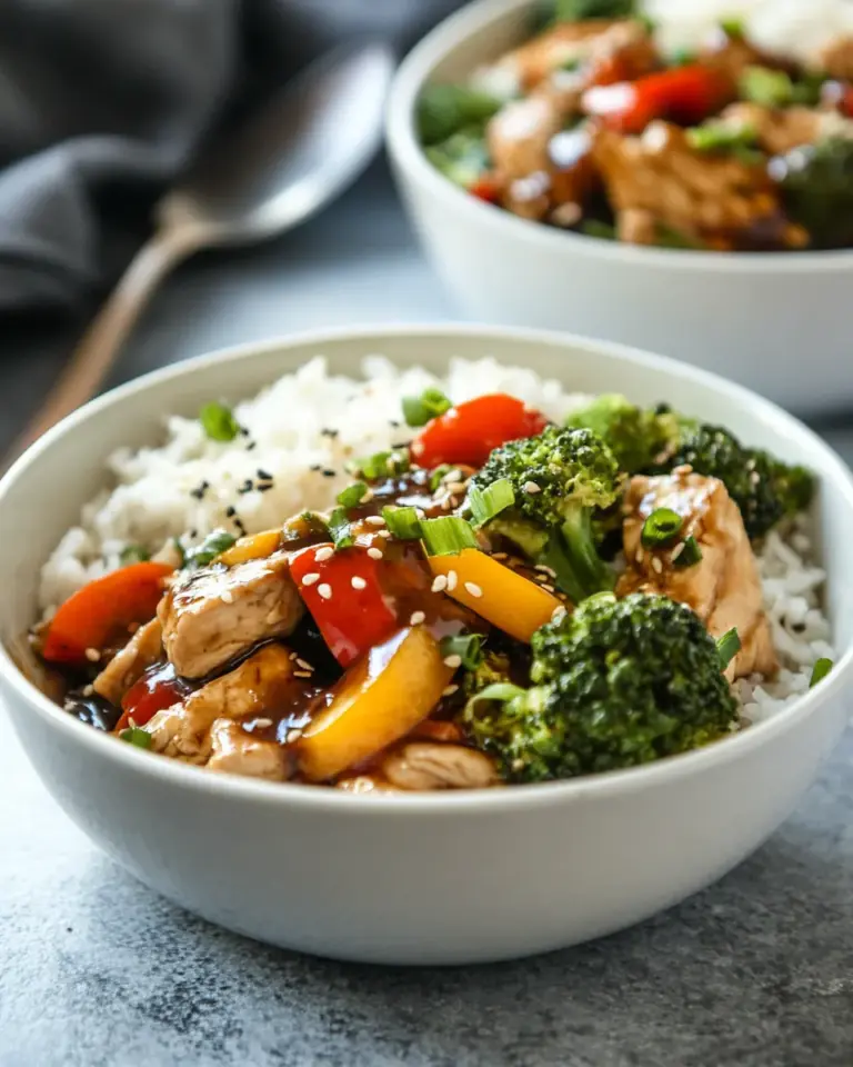 Easy Instant Pot Chicken Teriyaki Bowls photo