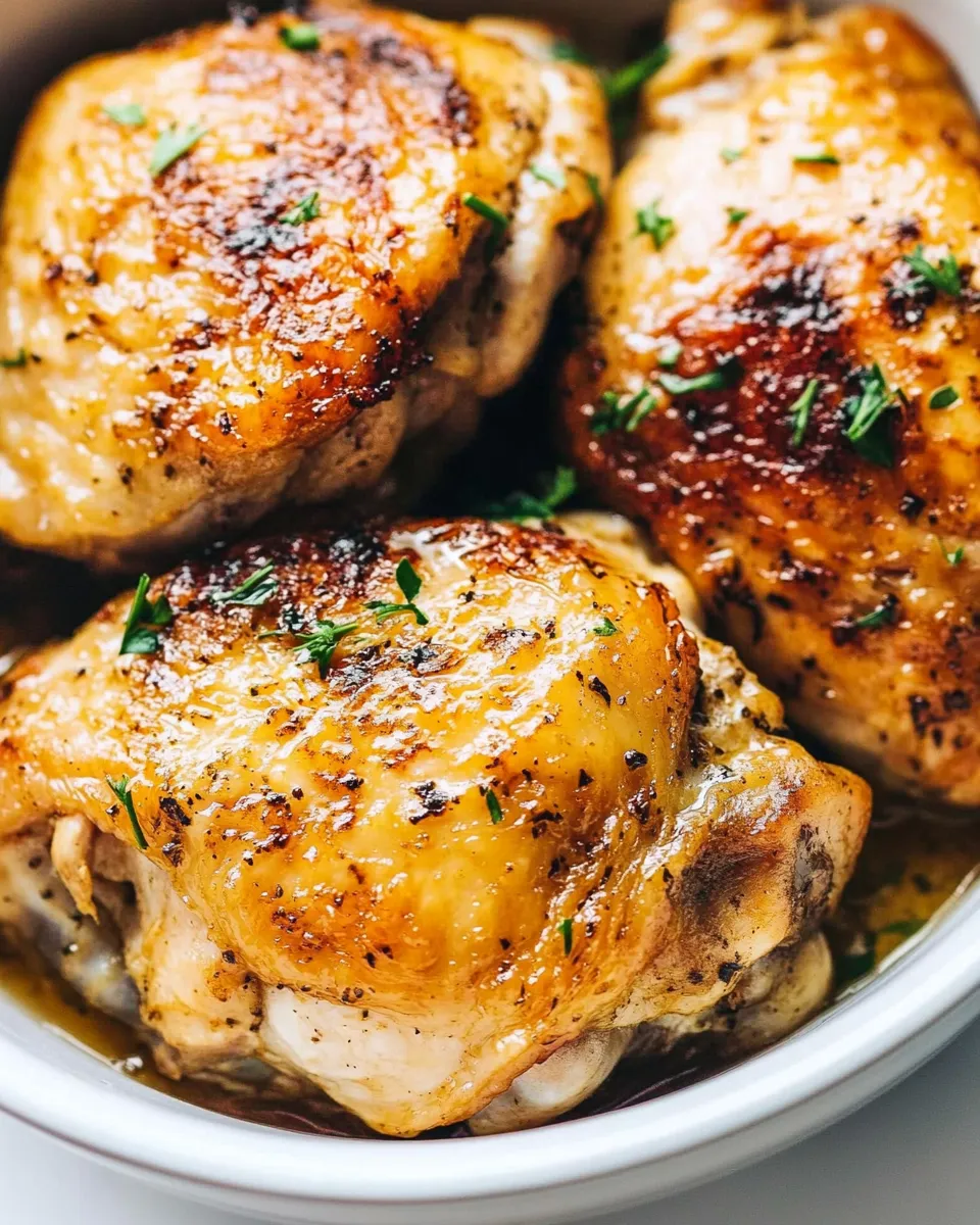 Delicious Instant Pot Chicken Thighs recipe photo