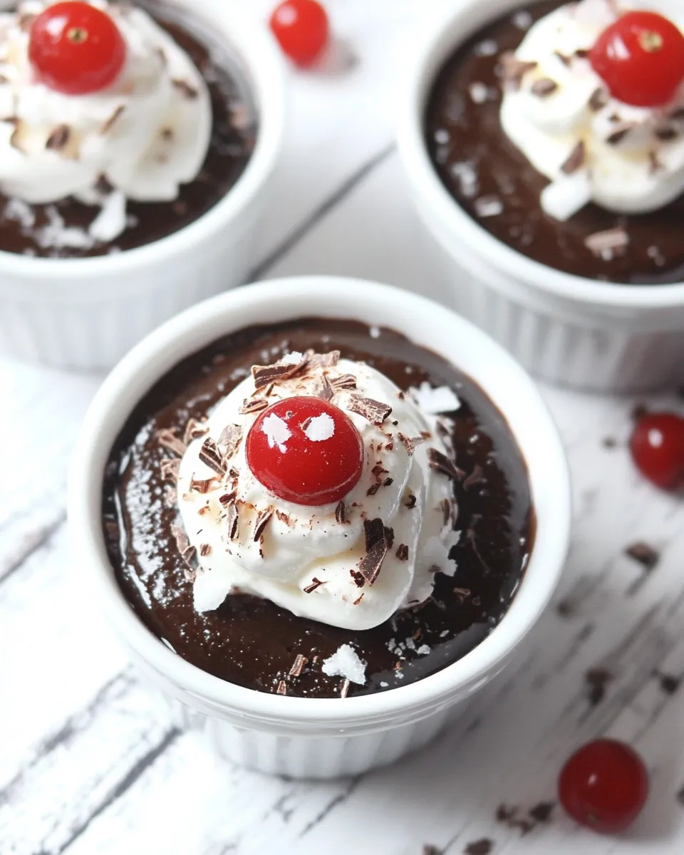 Perfect Instant Pot Chocolate Pots De Crme food shot