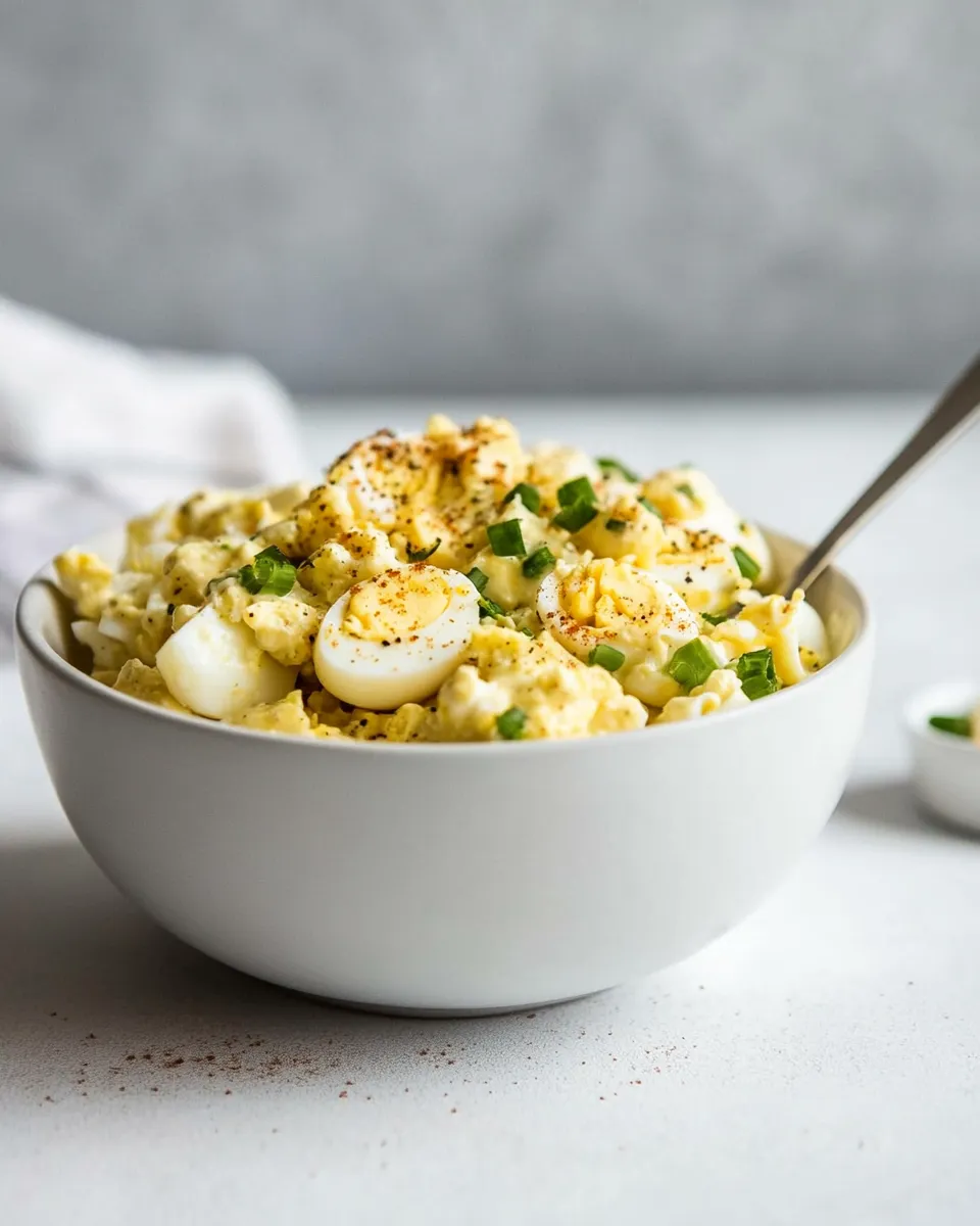 Quick Instant Pot Egg Salad shot