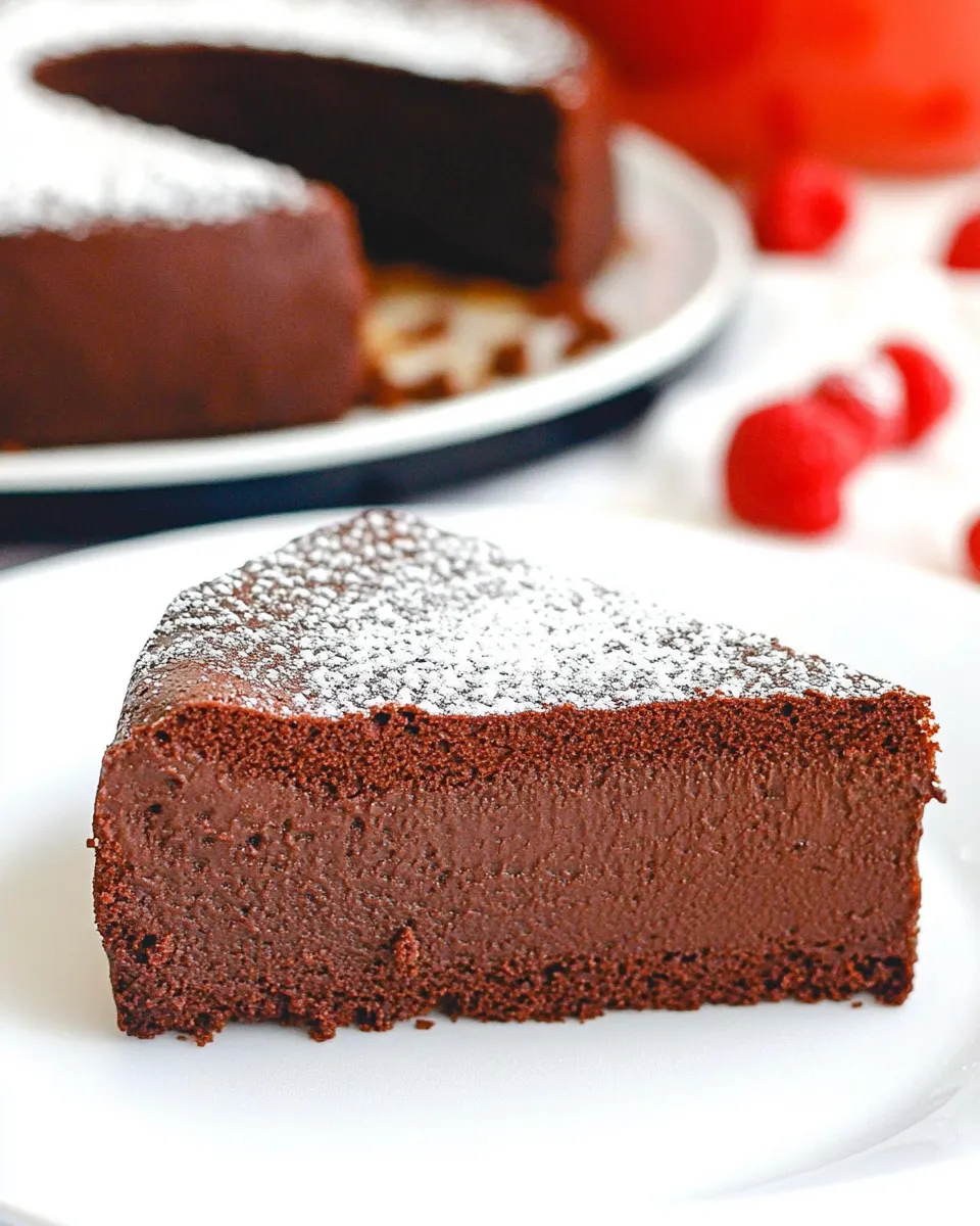 Best Instant Pot Flourless Chocolate Cake recipe photo