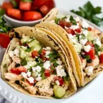 Easy Instant Pot Greek Chicken Tacos photo
